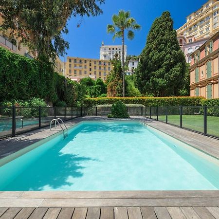 Apartament Le Coq Wagner - Parking - Air Conditioning - Pool Mentona Zewnętrze zdjęcie
