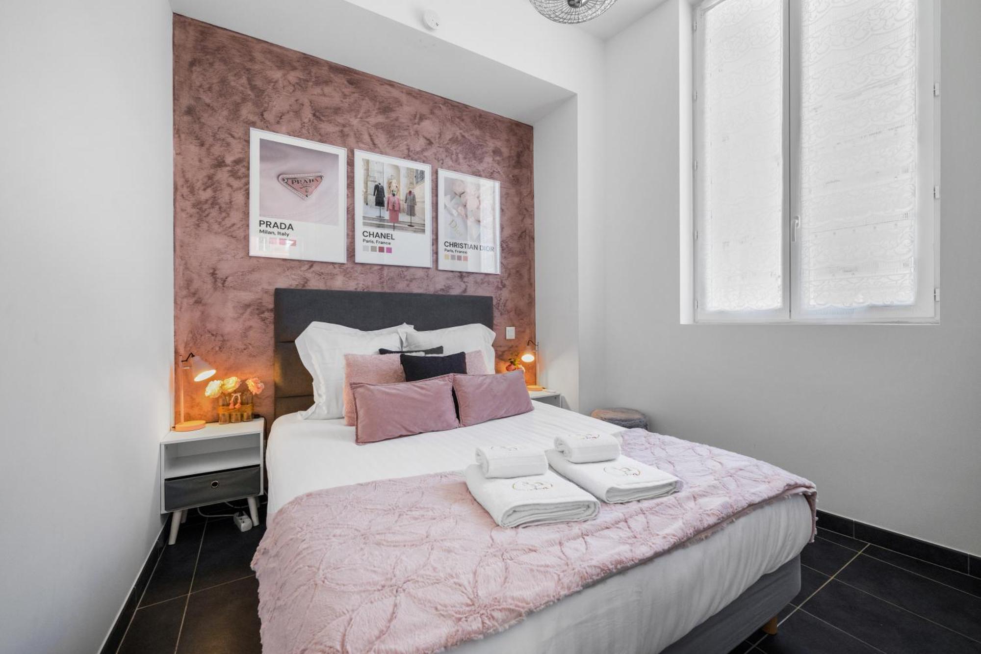Apartament Le Coq Wagner - Parking - Air Conditioning - Pool Mentona Zewnętrze zdjęcie